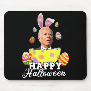 Alfombrilla De Ratón Divertido Joe Biden Feliz Año Halloween confuso Pa