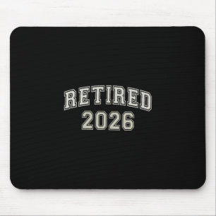 Alfombrilla De Ratón Divertido Jubilado 2026 Universidad Terminé Mamá C
