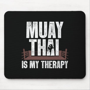 Alfombrilla De Ratón Divertido Muay Thai Design Para Hombres Las Mujere