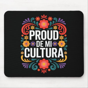 Alfombrilla De Ratón Divertido orgulloso de mi cultura herencia mexican