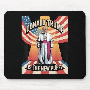 Alfombrilla De Ratón Divertido Papa y campeón; presidente Donald Trump,