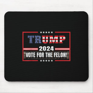 Alfombrilla De Ratón Divertido partidario de Donald Trump 2024 Vota Por