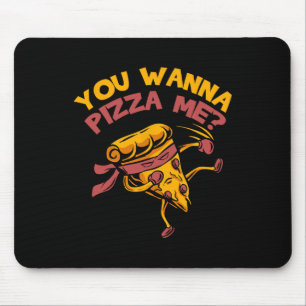 Alfombrilla De Ratón Divertido Quieres Pizza Me Foods Los Amantes