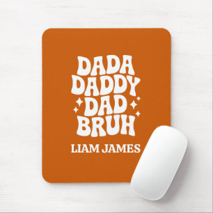Alfombrilla De Ratón Divertido regalo de papá papá papá papá papá Bruh 