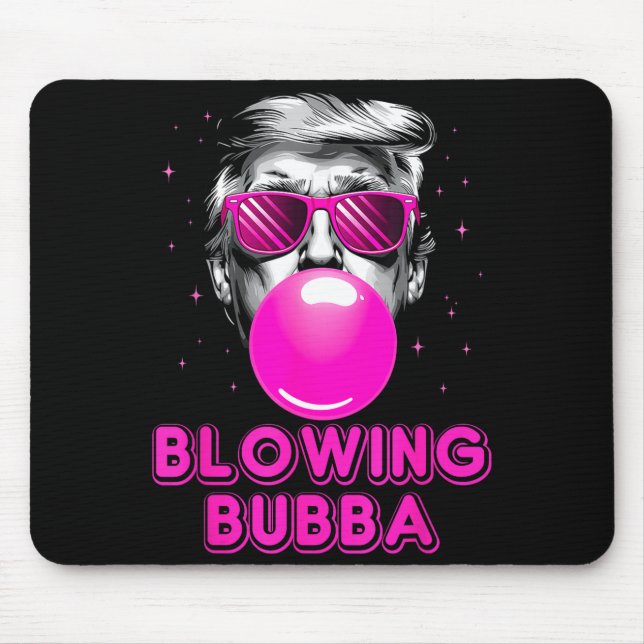 Alfombrilla De Ratón Divertido Soplando Bubba  (Frente)
