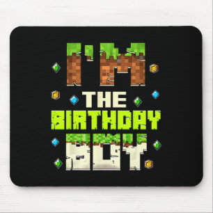 Alfombrilla De Ratón Divertido Soy El Cumpleañero Videojugador Pixel Cu