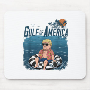 Alfombrilla De Ratón Divertido Trump Camisas Golfo De Estados Unidos Es
