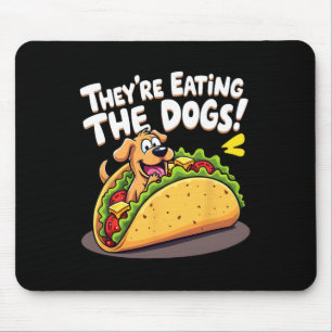 Alfombrilla De Ratón Divertido Trump Están Comiendo Los Perros Los Gato