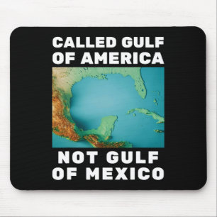 Alfombrilla De Ratón Divertido Trump Golfo de América No Golfo de Méxic
