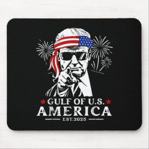 Alfombrilla De Ratón Divertido Trump Golfo De Estados Unidos 2025 Feliz