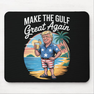 Alfombrilla De Ratón Divertido Trump Haz que el Golfo sea Grande de Nu