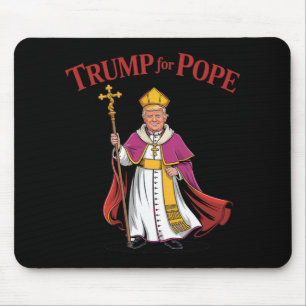 Alfombrilla De Ratón Divertido Trump Para Repub Católico De Papado Del 