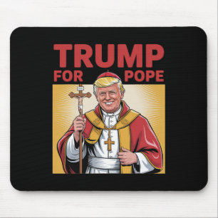 Alfombrilla De Ratón Divertido Trump por la república católica del Vati