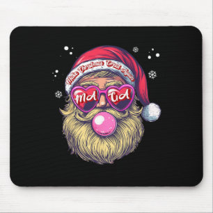 Alfombrilla De Ratón Divertido Trump Santa Navidades Pink Bubble Gum Ma