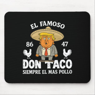 Alfombrilla De Ratón Divertido Trump siempre se burla del meme Vamos Ta