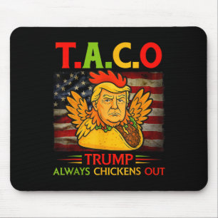 Alfombrilla De Ratón Divertido Trump Taco Trump Siempre se Rinde 13 