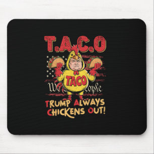 Alfombrilla De Ratón Divertido Trump Taco Trump Siempre se Rinde 16
