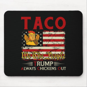 Alfombrilla De Ratón Divertido Trump Taco Trump Siempre se Rinde 18 