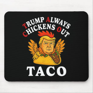 Alfombrilla De Ratón Divertido Trump Taco Trump Siempre se Rinde 2 