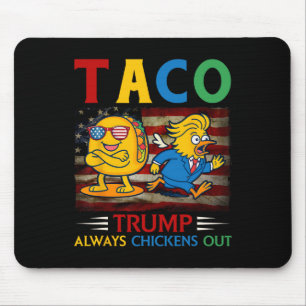 Alfombrilla De Ratón Divertido Trump Taco Trump Siempre se Rinde 30
