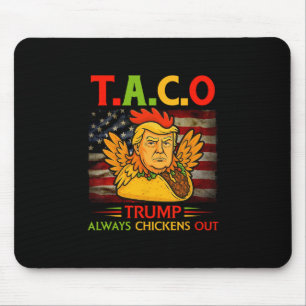 Alfombrilla De Ratón Divertido Trump Taco Trump Siempre se Rinde 4 