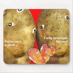 Alfombrilla De Ratón Divertido Valentine Mousepad Potato Faces