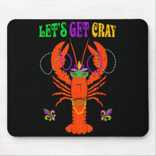 Alfombrilla De Ratón Divertido Vamos a Cray Cangrejos de río - Nueva Or