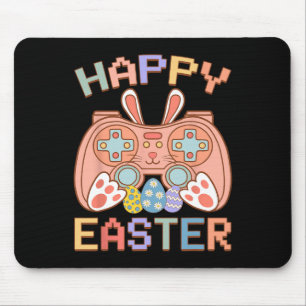 Alfombrilla De Ratón Divertido videojuego Pascua Bunny Gaming Controlle