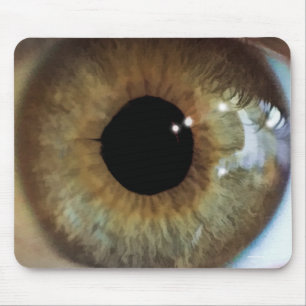 Alfombrilla De Ratón Divertido y espeluznante Hazel Eye - Raro, regalo 