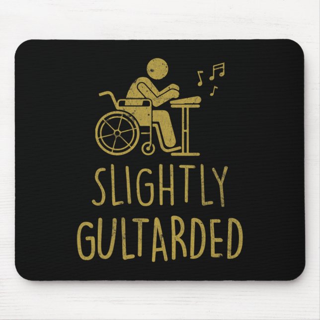 Alfombrilla De Ratón Divertidos para los usuarios de sillas de ruedas1  (Frente)