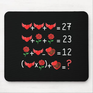 Alfombrilla De Ratón Diviértete 67 Profesora de Matemáticas San Valentí