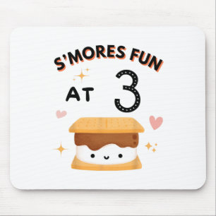 Alfombrilla De Ratón Diviértete haciendo Smores Cumpleaños de Camping 3