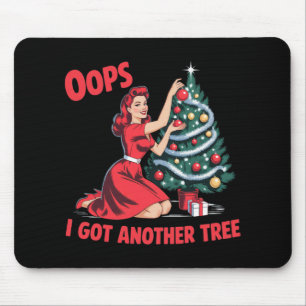 Alfombrilla De Ratón Diviértete Navidad Vintage Ups Me Conseguí Otro Ár