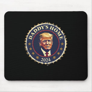 Alfombrilla De Ratón Diviértete Papá está en casa 2024 Trump Ganamos To