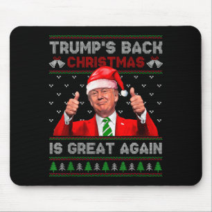 Alfombrilla De Ratón Diviértete Trumps Apoya Navidad Es Genial De Nuevo