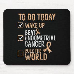 Alfombrilla De Ratón Diviértete Venciendo El Cáncer Endometrial Gobiern