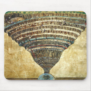 Alfombrilla De Ratón Divina Comedia De Sandro Botticelli