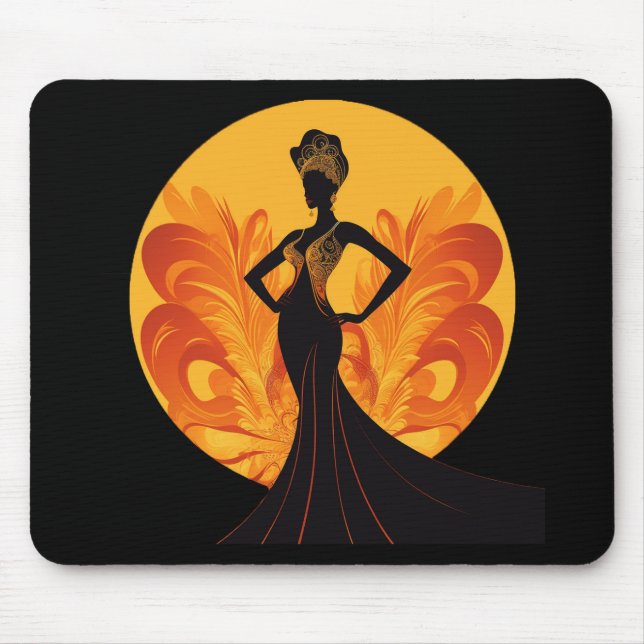 Alfombrilla De Ratón DIVINE FEMININE #4 Mouse Pad (Frente)