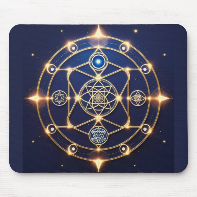 Alfombrilla De Ratón Divine Radiance – 5: Illuminated Universal Energy (Frente)