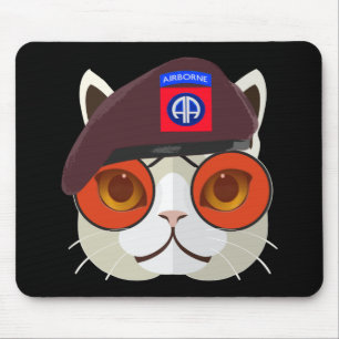 Alfombrilla De Ratón División Aerotransportada 82 Hardcore