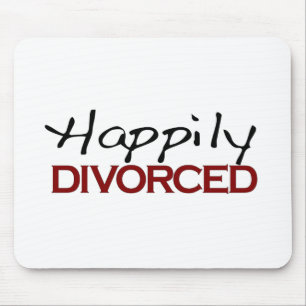 Alfombrilla De Ratón Divorciado feliz