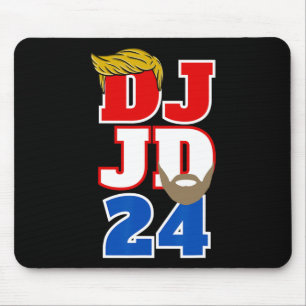 Alfombrilla De Ratón Dj Jd 24 Trump Hair Vance Beard 2024 Republicano M