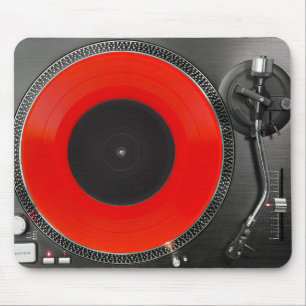Alfombrilla De Ratón Dj Turntable Mousepad