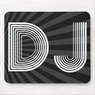 Alfombrilla De Ratón DJ vintage