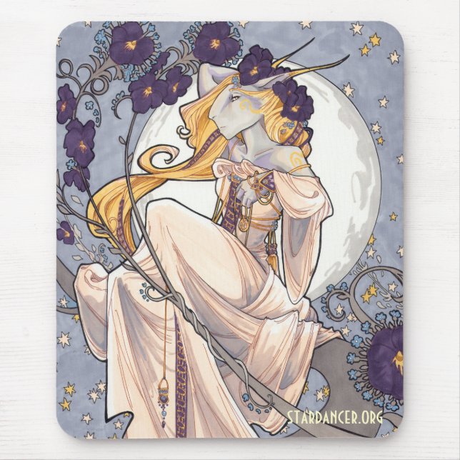 Alfombrilla De Ratón Dlane en la oscuridad Mousepad (Frente)