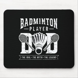 Alfombrilla De Ratón Dminton Player Dad The Shuttle Player Dminton Play