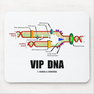 Alfombrilla De Ratón DNA del VIP (humor de la réplica de la DNA)