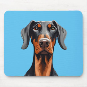 Alfombrilla De Ratón Doberman
