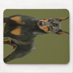 Alfombrilla De Ratón Doberman Pinscher de pie