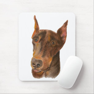 Alfombrilla De Ratón Doberman Pinscher Mouse Pad